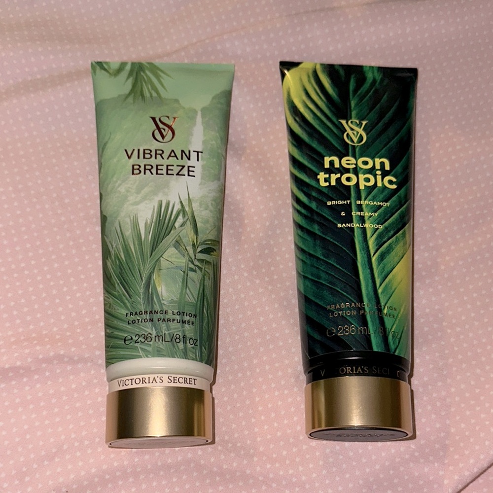 2 Victoria’s Secret body lotion